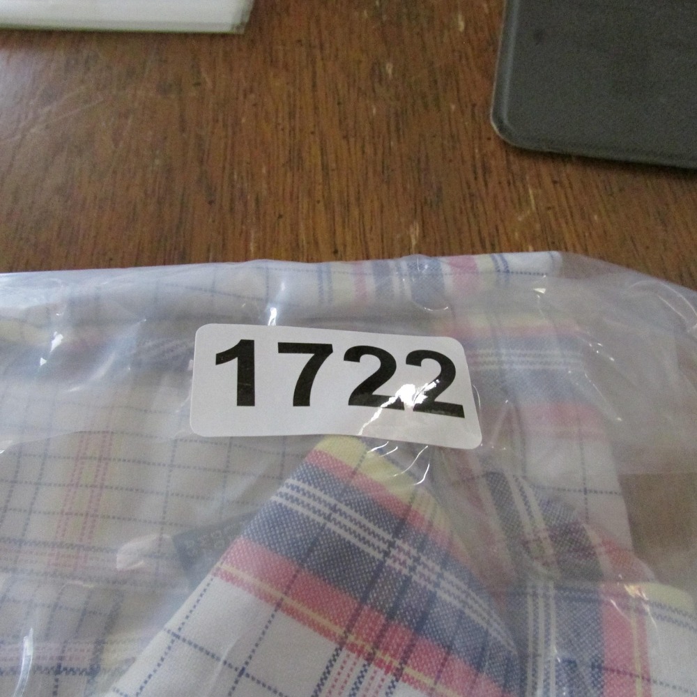 Siegfried & Company Shirt Mens Large Multicolor Plaid Short Sleeve Button Front - Picture 8 of 8